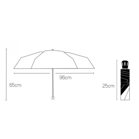 Parasol umbrella Star róż PAR06R