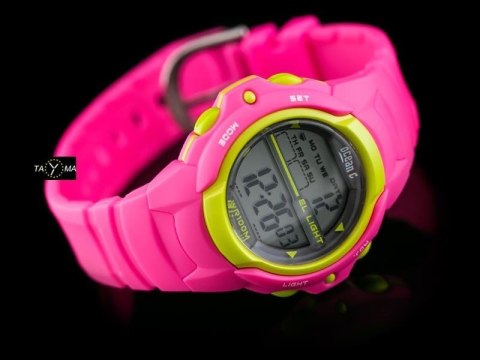 ZEGAREK DAMSKI OCEANIC M0916 - WR100 (ze516a) pink