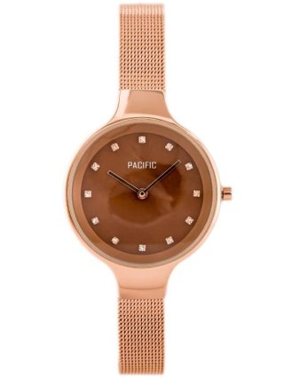 ZEGAREK DAMSKI PACIFIC 6009 (zy596d) - rosegold