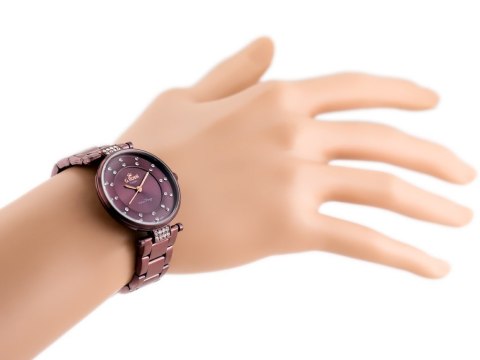 ZEGAREK G. ROSSI - C5131B-2B3 (zg780d) violet + BOX