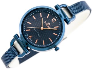 ZEGAREK G. ROSSI - LESTI - 3652B (zg772h) - blue + BOX