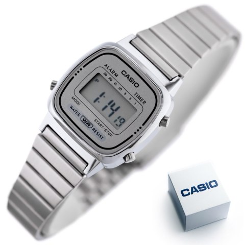 ZEGAREK DAMSKI CASIO VINTAGE LA670WA-7D (zd597a) + BOX