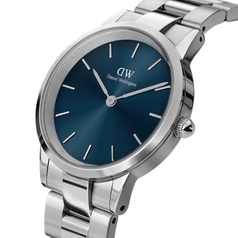 ZEGAREK DAMSKI DANIEL WELLINGTON DW00100457 Iconic Link Arctic 28mm Blue