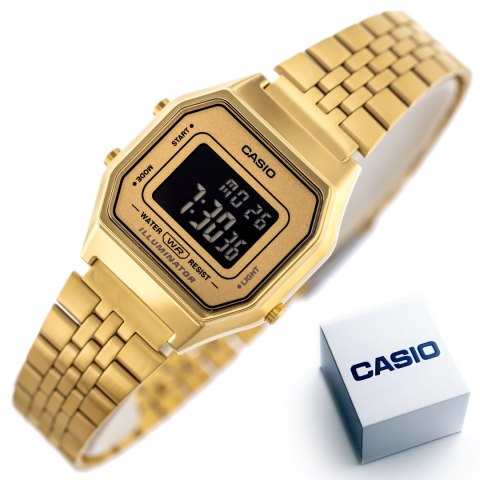 ZEGAREK DAMSKI CASIO VINTAGE LA680WGA-9B + BOX