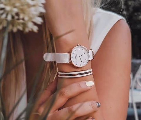 ZEGAREK DAMSKI DANIEL WELLINGTON DW00100313 + BOX