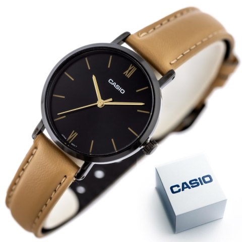 ZEGAREK DAMSKI CASIO LTP-VT02BL-1A KLASYKA + BOX