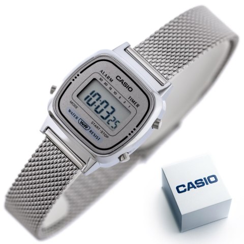 Zegarek Damski Casio Retro Vintage LA670WEM-7DF + BOX