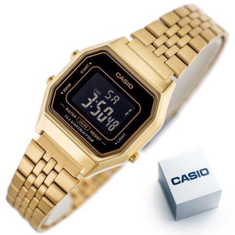 ZEGAREK DAMSKI CASIO VINTAGE LA680WGA-1B + BOX