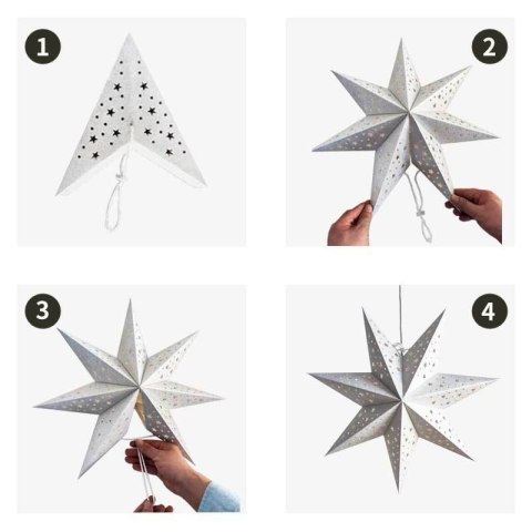 DUŻA GWIAZDA PAPIEROWA ŚWIĄTECZNA AŻUROWA zielona 35 cm WITRAŻ 3D WG05 DUŻA GWIAZDA PAPIEROWA ŚWIĄTECZNA AŻUROWA zielona 35 cm WITRAŻ 3D WG05