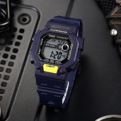 ZEGAREK MĘSKI CASIO W-737H-2A + BOX