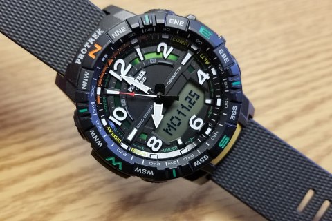 ZEGAREK MĘSKI Casio Pro-Trek PRT-B50-1ER + BOX