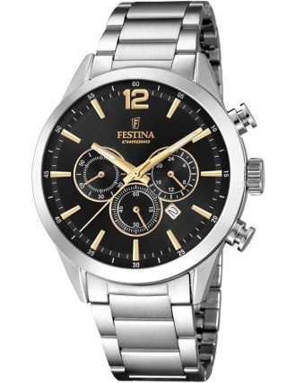 ZEGARĘK MĘSKI FESTINA TIMELESS CHRONOGRAPH 20343/4 + BOX