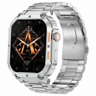 SMARTWATCH MĘSKI GRAVITY GT6-7 - WYKONYWANIE POŁĄCZEŃ, MONITOR SNU (sg020g)