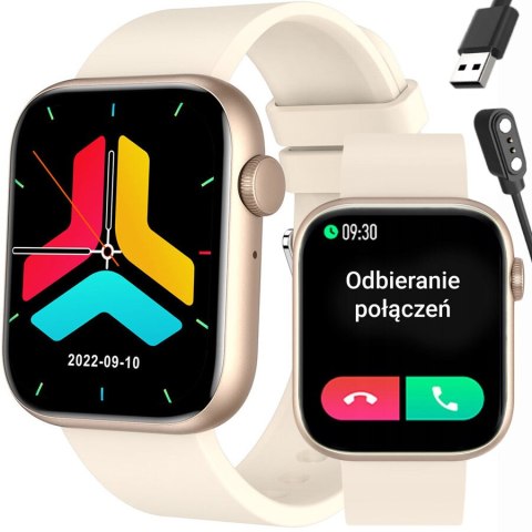 SMARTWATCH UNISEX GRAVITY GT3-6 - ROZMOWY BLUETOOTH, WŁASNE TARCZE (sg022f)