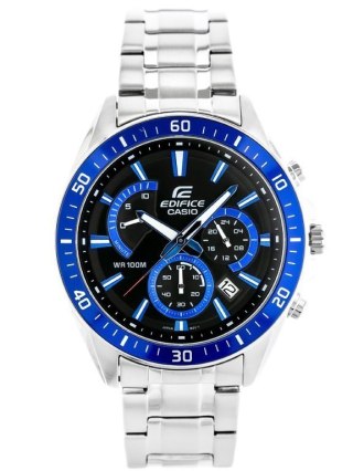 ZEGAREK MĘSKI CASIO EDIFICE EFR-552D-1A2 - 10ATM (zd094b) + BOX