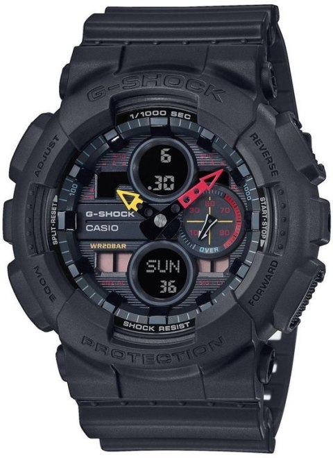 ZEGAREK MĘSKI CASIO G-SHOCK GA-140BMC-1AER (zd137d)