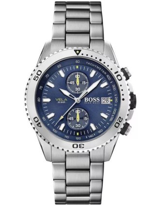 ZEGAREK MĘSKI HUGO BOSS 1513775 - VELA - DIVER WR200 (zh023a)