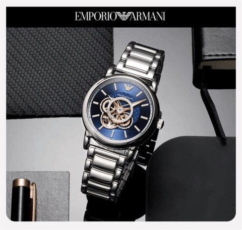 Zegarek męski EMPORIO ARMANI LUIGI AUTOMATIC AR60036 (zi053a)