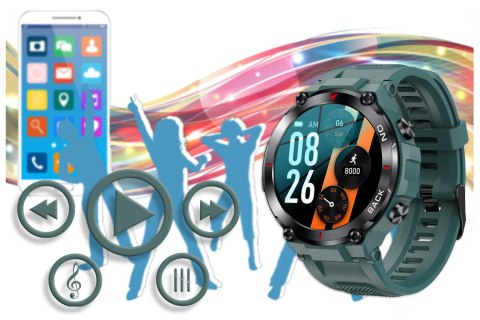 SMARTWATCH MĘSKI GRAVITY GT8-3 - z GPS (sg017c)