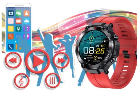 SMARTWATCH MĘSKI GRAVITY GT8-5 - z GPS (sg017e)