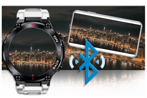 SMARTWATCH MĘSKI GRAVITY GT8-6 - z GPS (sg017f)