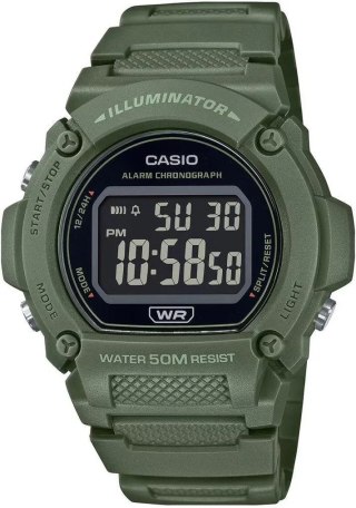 ZEGAREK MĘSKI CASIO W-219HC-3BVDF + BOX