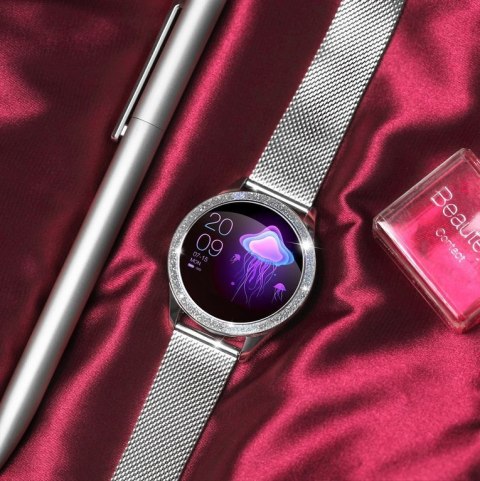 SMARTWATCH DAMSKI G.ROSSI BF2-3C1-2 + dodatkowy PASEK (sg002b)