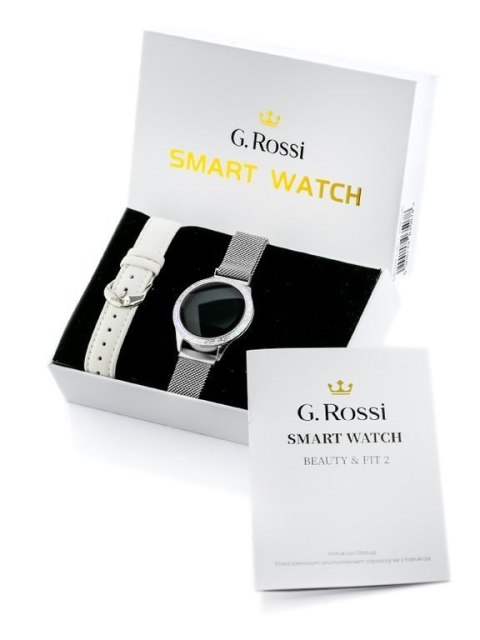SMARTWATCH DAMSKI G.ROSSI BF2-3C1-2 + dodatkowy PASEK (sg002b)