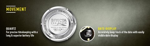 ZEGAREK MĘSKI INVICTA PRO DIVER 26975 - WODOSZCZELNOŚĆ 200m, koperta 40mm