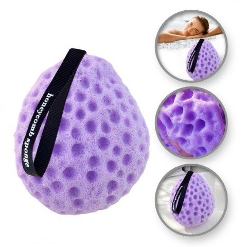 Gąbka Plaster miodu do mycia ciała na mokro 10 cm delikatny peeling GB03FIO Gąbka Plaster miodu do mycia ciała na mokro 10 cm delikatny peeling GB03FIO