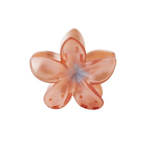 Spinka do włosów klamra XL kwiat OMBRE transparent pomarańcz 7,5 x 8cm SP397POM Spinka do włosów klamra XL kwiat OMBRE transparent pomarańcz 7,5 x 8cm SP397POM