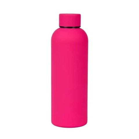 BUTELKA, BIDON TERMICZNY, TERMOS 500ML, STAL NIERDZEWNA, FUKSJA BD46F BUTELKA, BIDON TERMICZNY, TERMOS 500ML, STAL NIERDZEWNA, FUKSJA BD46F