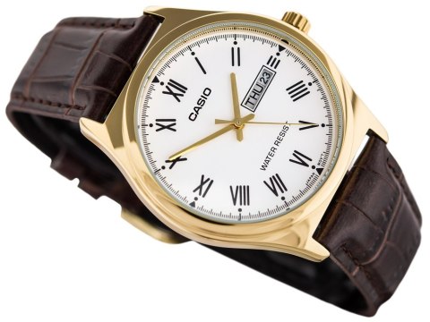 ZEGAREK MĘSKI CASIO MTP-V006GL 7B (zd065b) + BOX ZEGAREK MĘSKI CASIO MTP-V006GL 7B (zd065b) + BOX