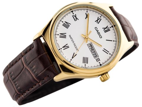ZEGAREK MĘSKI CASIO MTP-V006GL 7B (zd065b) + BOX ZEGAREK MĘSKI CASIO MTP-V006GL 7B (zd065b) + BOX