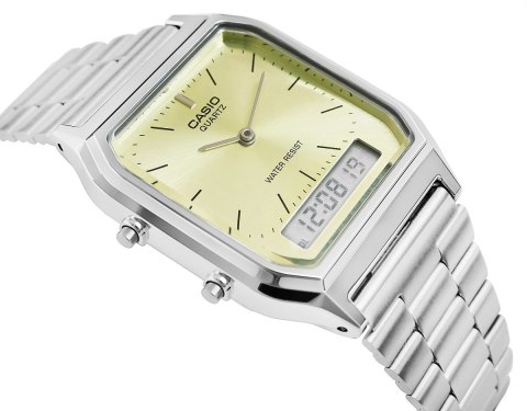 ZEGAREK UNISEX CASIO Vintage AQ-230A-9AMQYDF + BOX ZEGAREK UNISEX CASIO Vintage AQ-230A-9AMQYDF + BOX