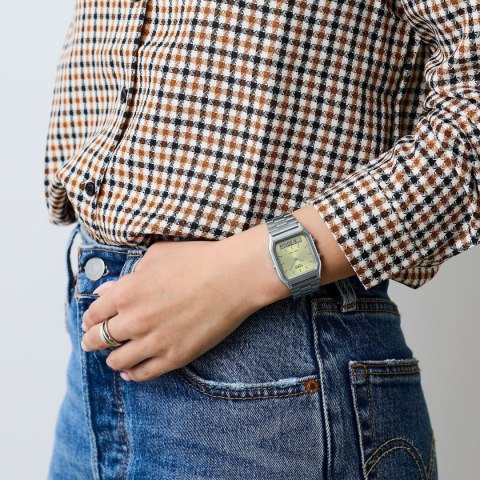 ZEGAREK UNISEX CASIO Vintage AQ-230A-9AMQYDF + BOX ZEGAREK UNISEX CASIO Vintage AQ-230A-9AMQYDF + BOX