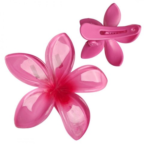 Spinka do włosów klamra XL KLIPS kwiat różowy ombre 6 cm SP403 Spinka do włosów klamra XL KLIPS kwiat różowy ombre 6 cm SP403