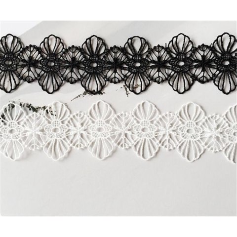 NASZYJNIK CHOKER KORONKA BIAŁY N302B NASZYJNIK CHOKER KORONKA BIAŁY N302B