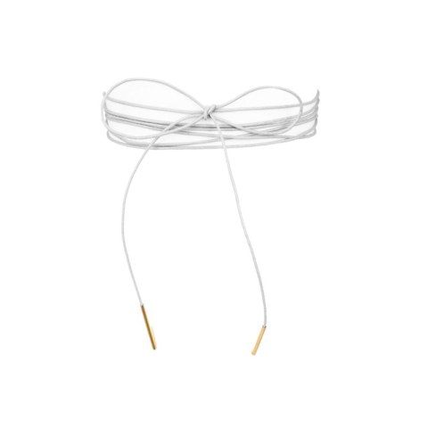 Naszyjnik choker biel N298B Naszyjnik choker biel N298B